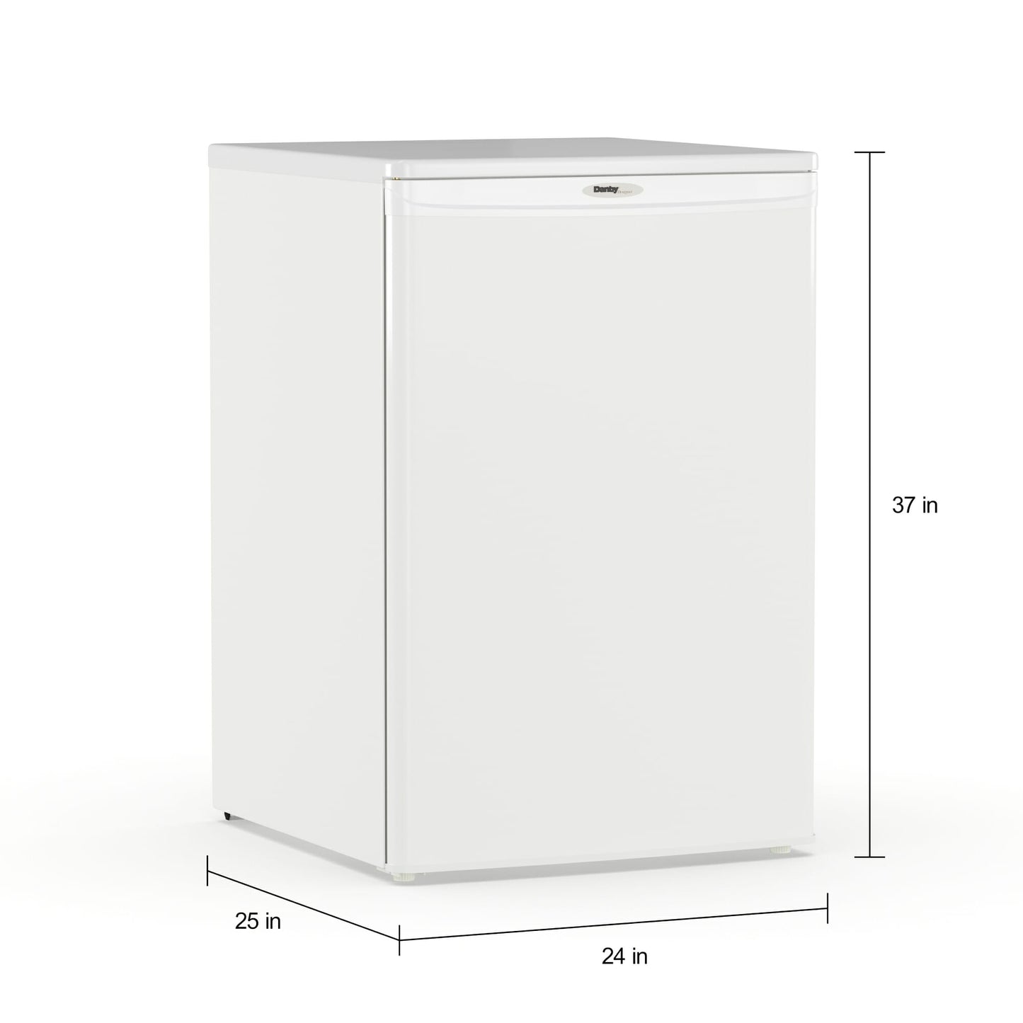 Danby 122L White Upright Freezer - DUFM043A2WDD