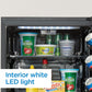 Danby 124L Midnight Black Retro Compact Fridge - DAR044A6MDB