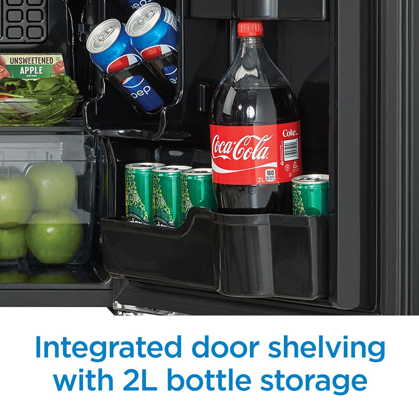 Danby 124L Midnight Black Retro Compact Fridge - DAR044A6MDB