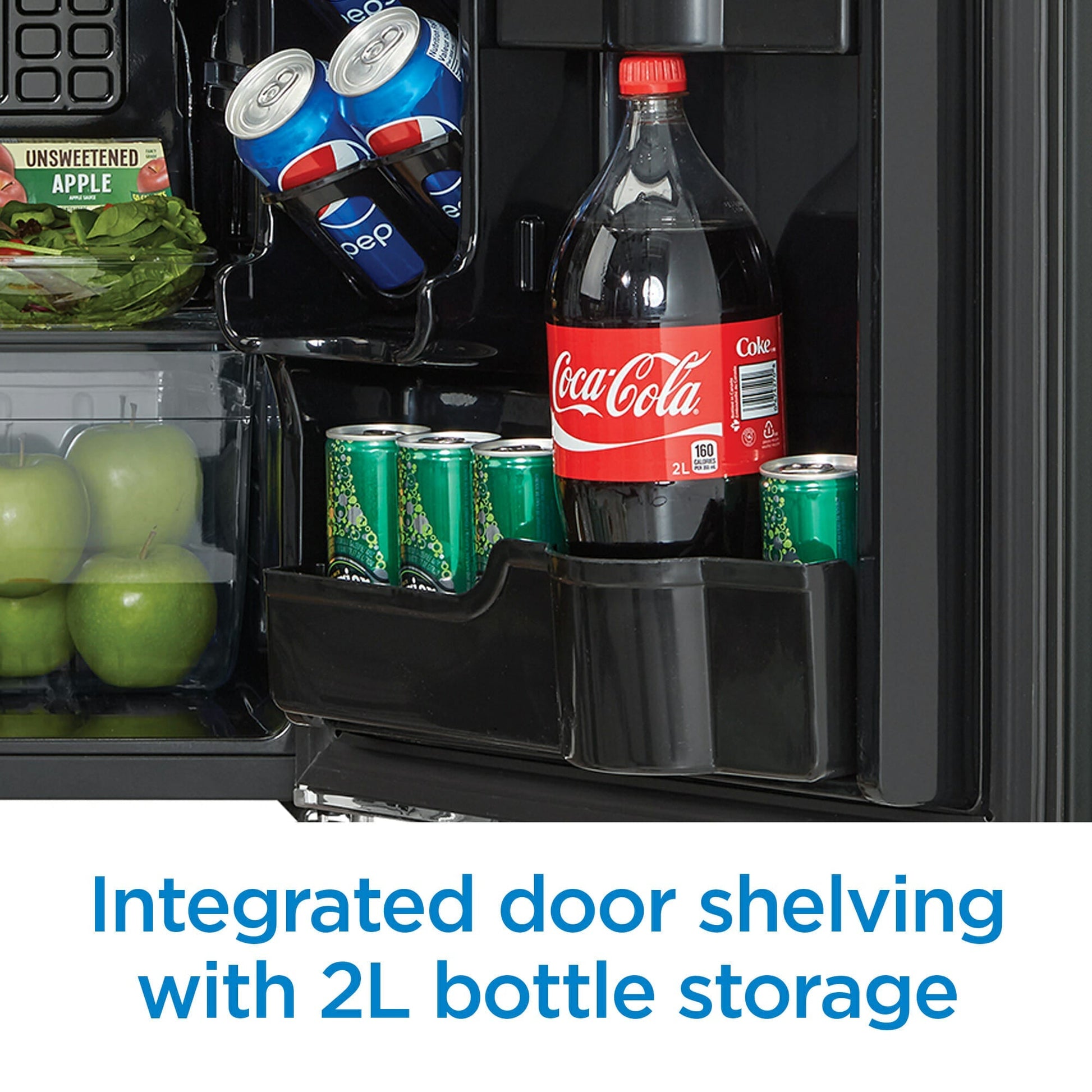 Danby 124L Midnight Black Retro Compact Fridge - DAR044A6MDB