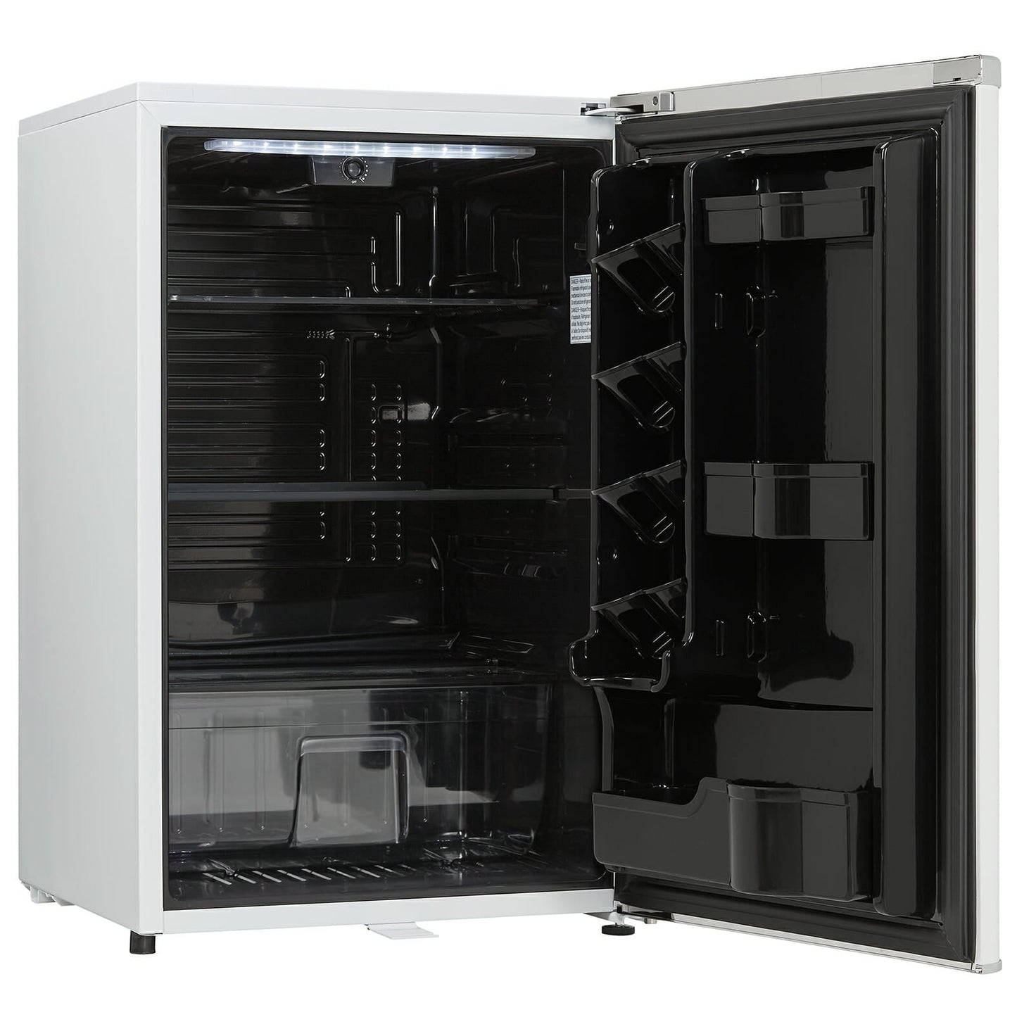 Danby 124L Pearl White Retro Compact Fridge - DAR044A6PDB