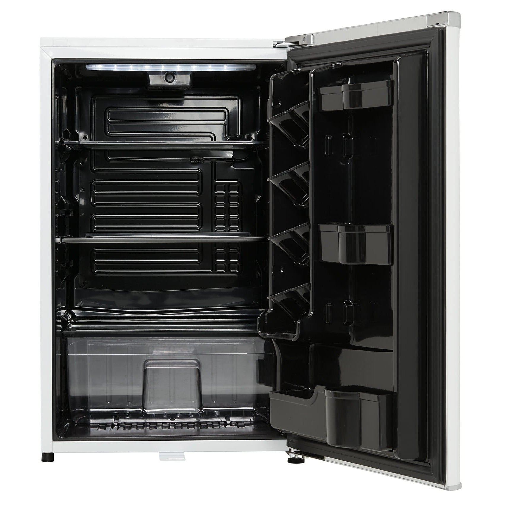 Danby 124L Pearl White Retro Compact Fridge - DAR044A6PDB