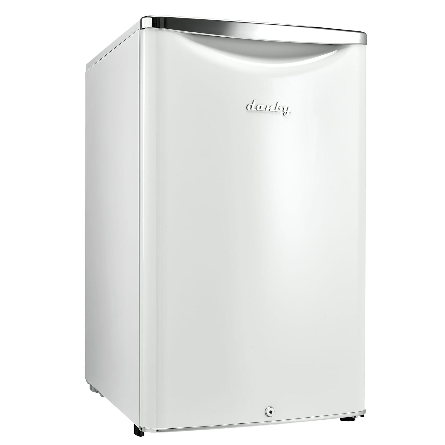 Danby 124L Pearl White Retro Compact Fridge - DAR044A6PDB