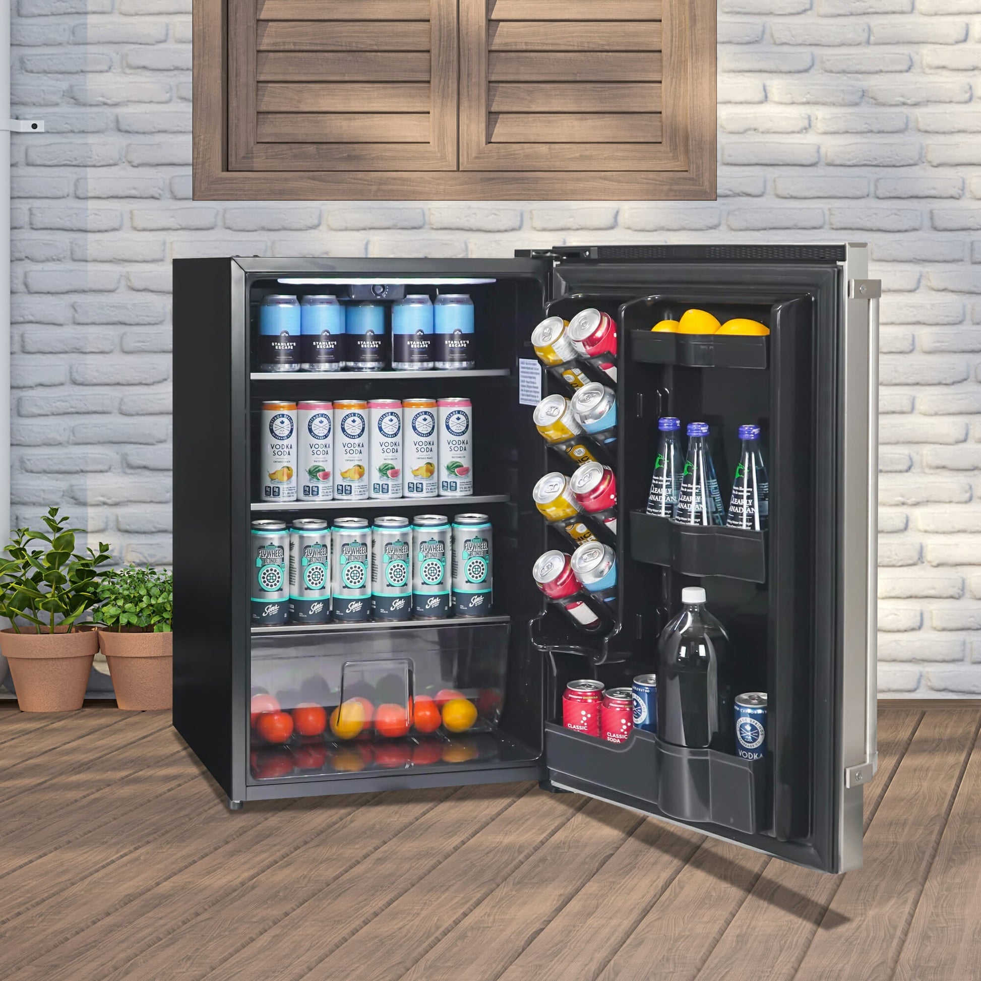 Danby 124L Stainless Steel Outdoor Fridge - DAR044A1SSO-6