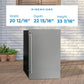 Danby 124L Stainless Steel Outdoor Fridge - DAR044A1SSO-6