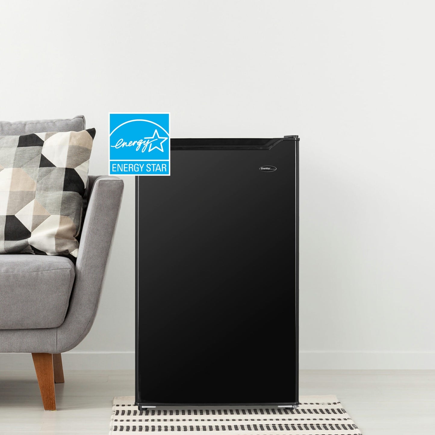 Danby 125L Black Compact Fridge - DCR044B1BM