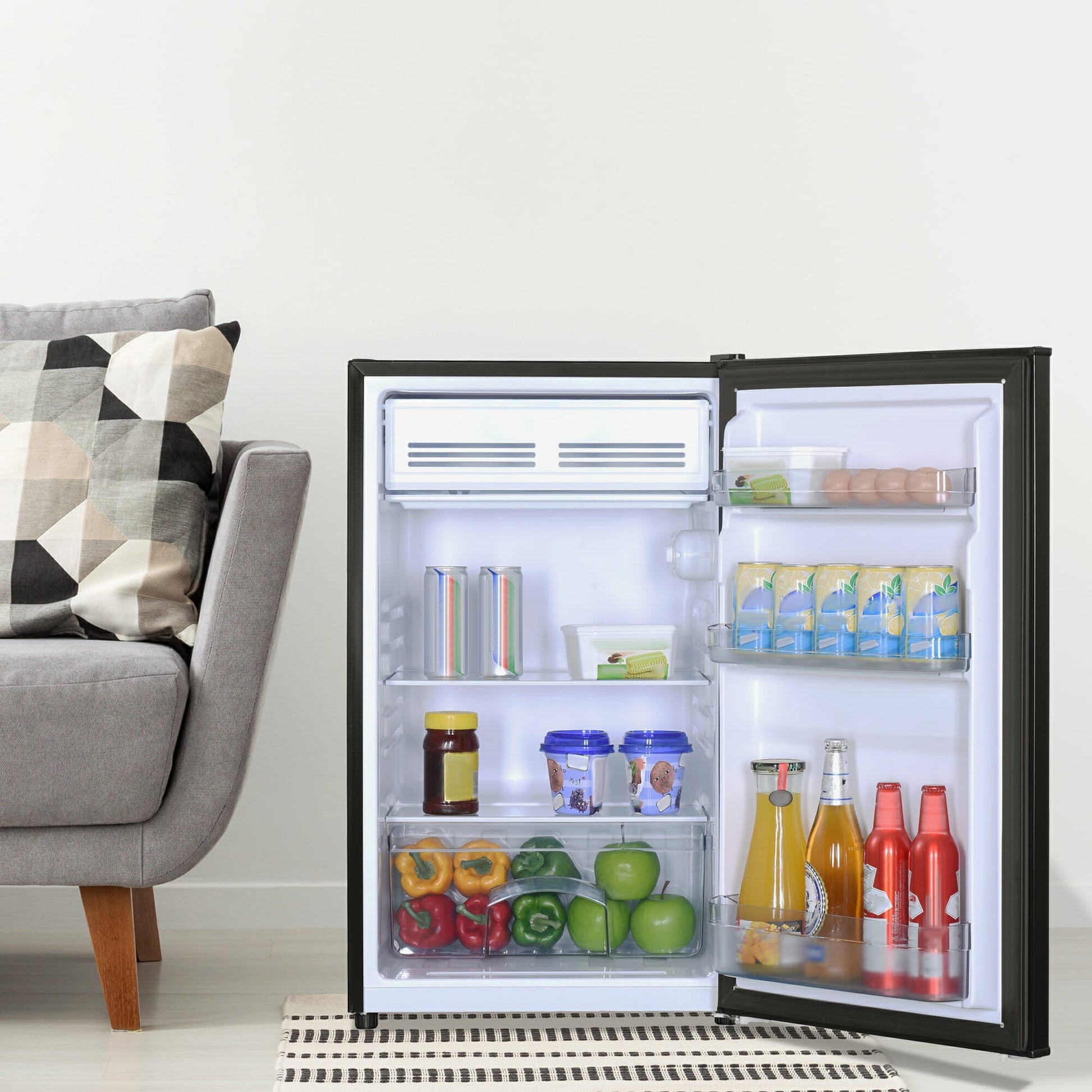 Danby 125L Black Compact Fridge - DCR044B1BM