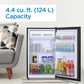 Danby 125L Black Compact Fridge - DCR044B1BM