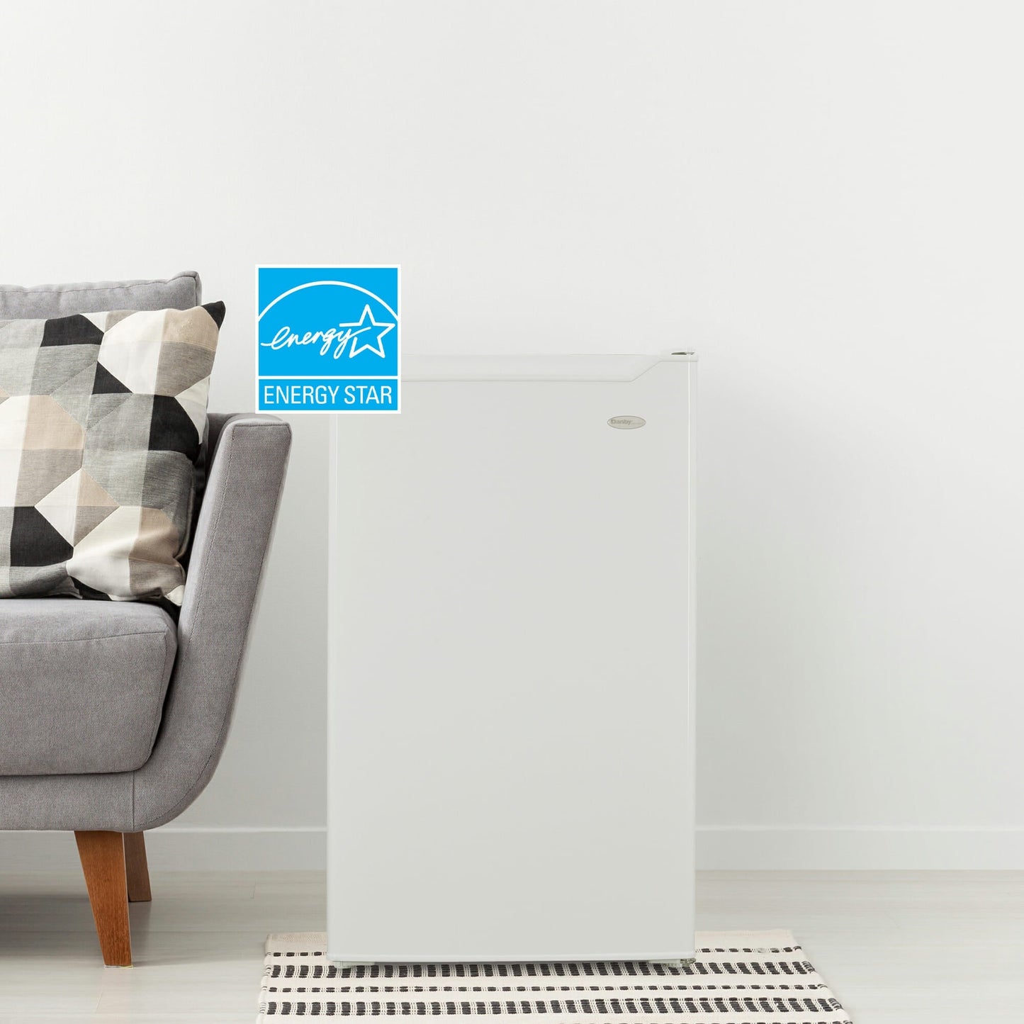 Danby 125L White Compact Fridge - DCR044B1WM