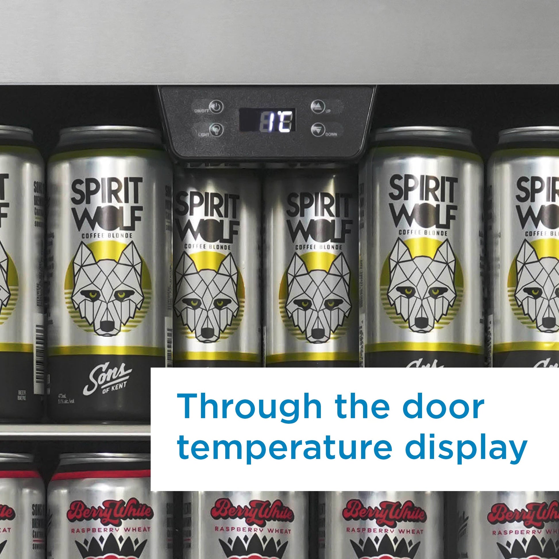 Danby 127L Stainless Steel Free-Standing Beverage Cooler - DBC045L1SS
