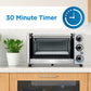 Danby 12L Stainless Steel 4-Slice Countertop Toaster Oven - DBTO0412BBSS