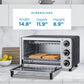 Danby 12L Stainless Steel 4-Slice Countertop Toaster Oven - DBTO0412BBSS