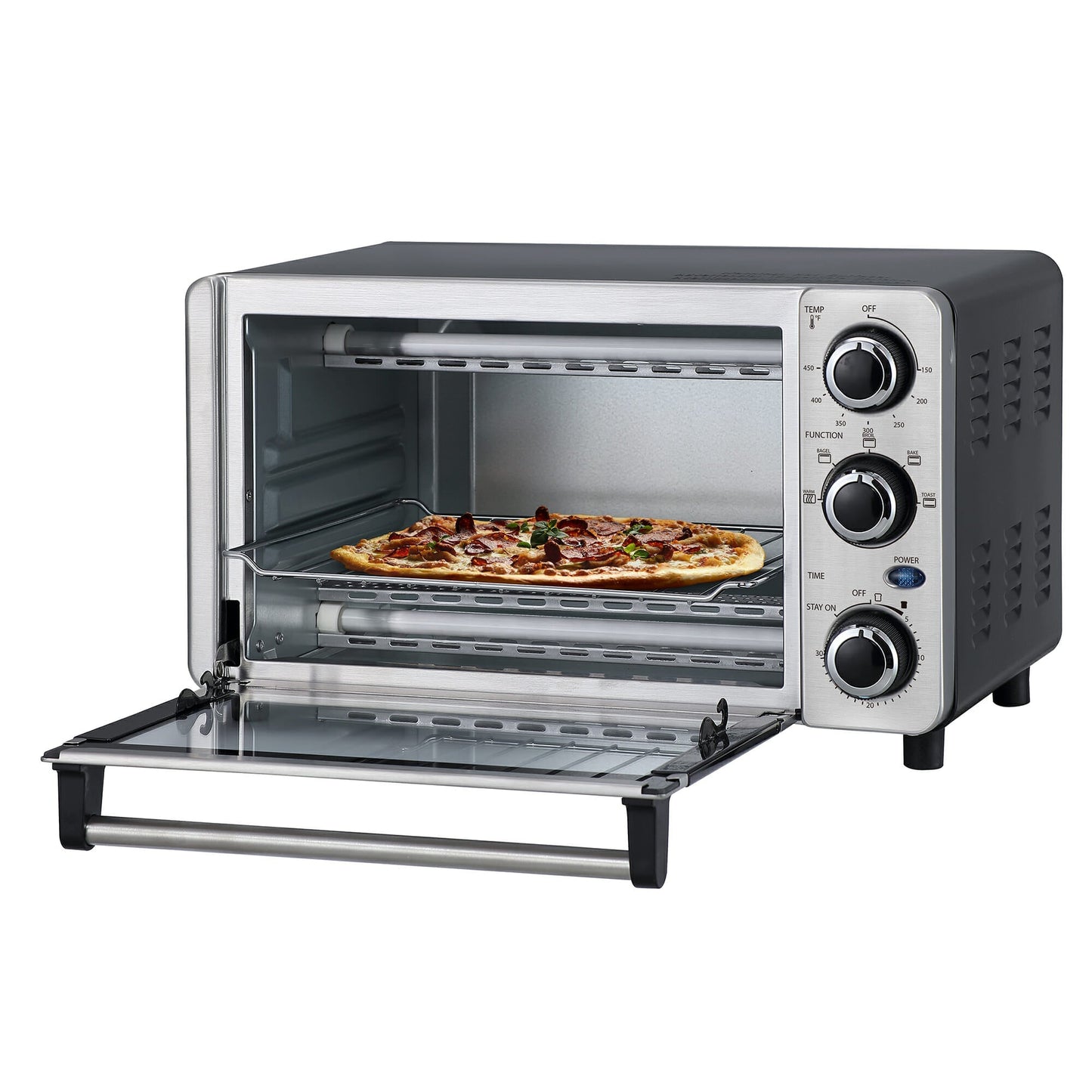 Danby 12L Stainless Steel 4-Slice Countertop Toaster Oven - DBTO0412BBSS
