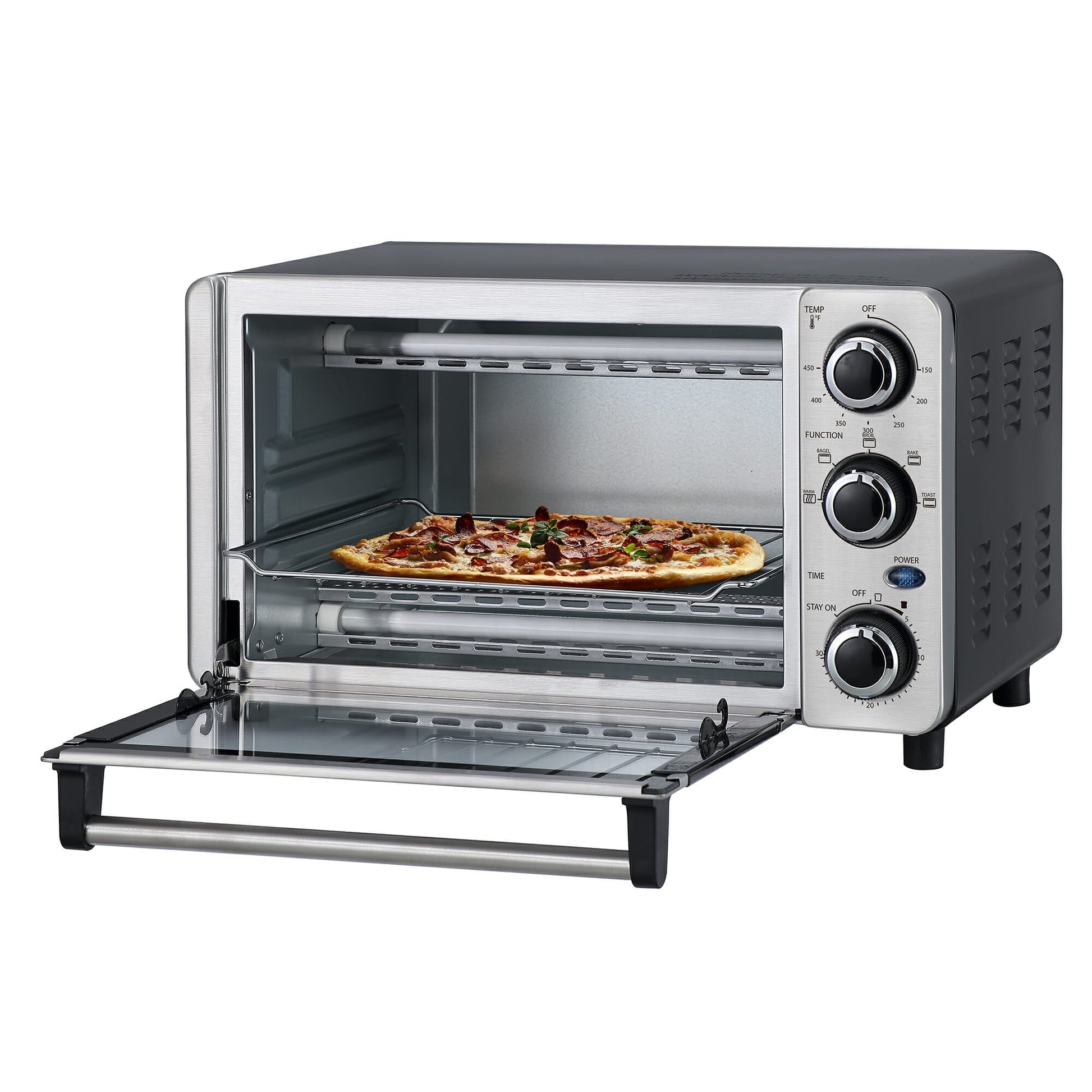 Danby 12L Stainless Steel 4-Slice Countertop Toaster Oven - DBTO0412BBSS