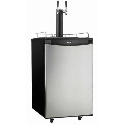 Danby 153L Stainless Steel Dual-Tap Kegerator - DKC054A1BSL2DB