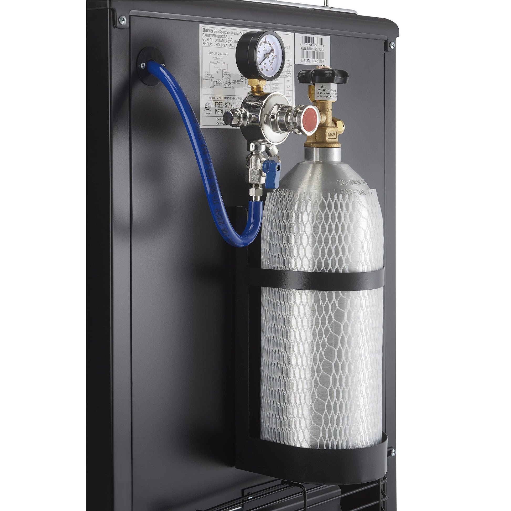 Danby 153L Stainless Steel Single-Tap Kegerator - DKC054A1BSLDB