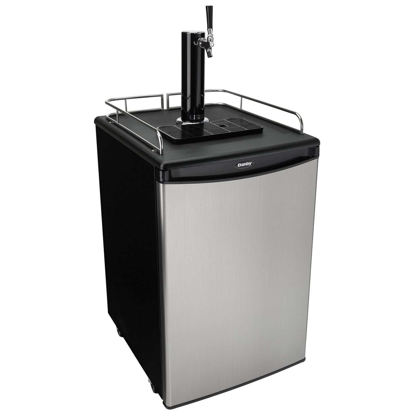 Danby 153L Stainless Steel Single-Tap Kegerator - DKC054A1BSLDB