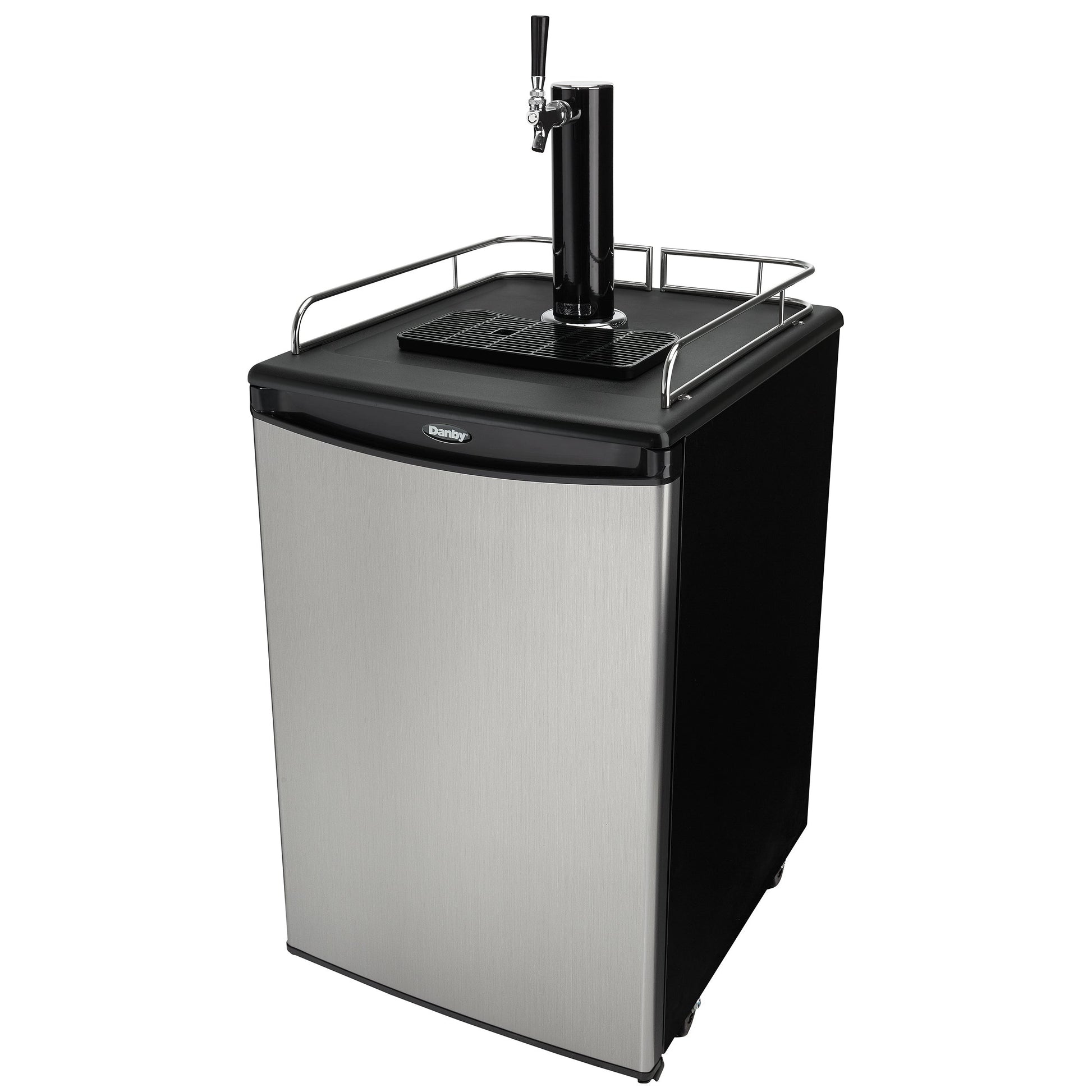 Danby 153L Stainless Steel Single-Tap Kegerator - DKC054A1BSLDB