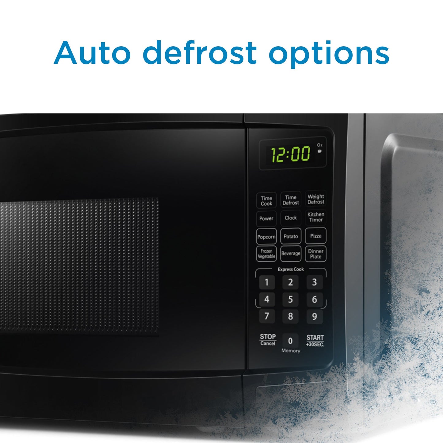 Danby 17" Black Countertop Microwave - DBMW0720BBB