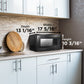 Danby 17" Black Countertop Microwave - DBMW0720BBB