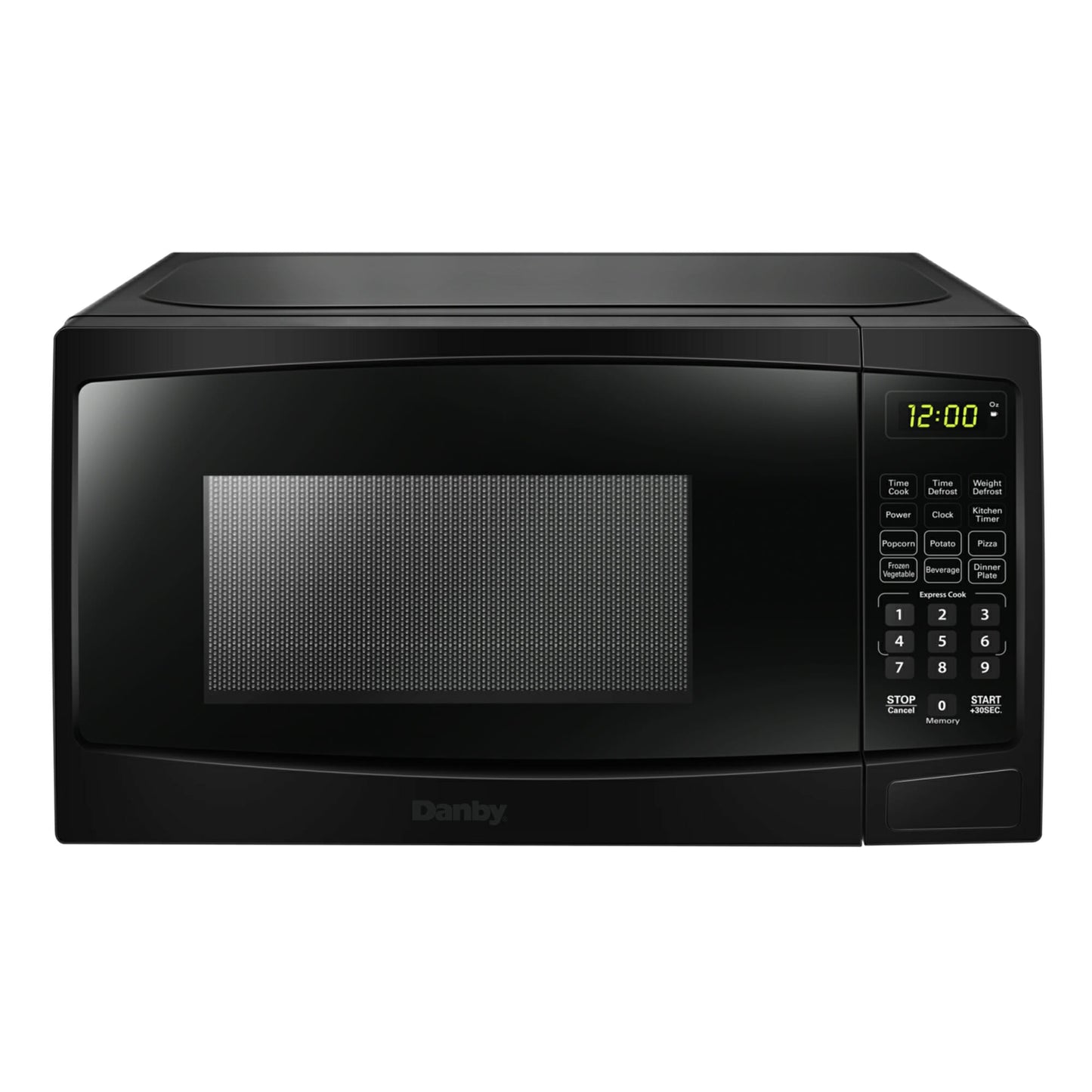 Danby 17" Black Countertop Microwave - DBMW0720BBB