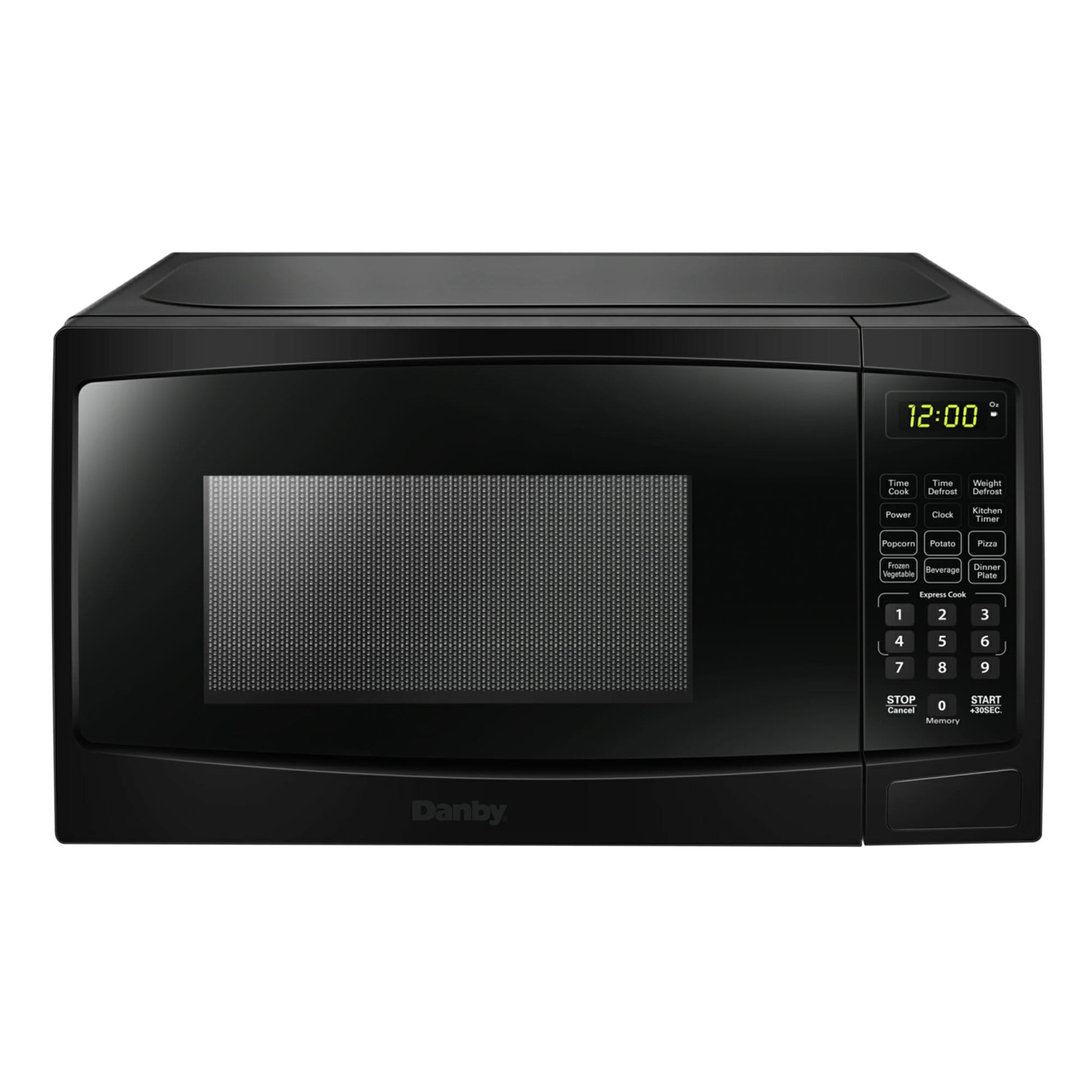 Danby 17" Black Countertop Microwave - DBMW0720BBB