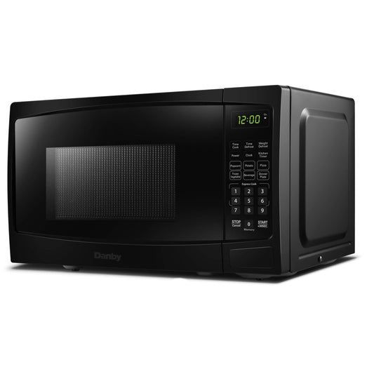 Danby 17" Black Countertop Microwave - DBMW0720BBB