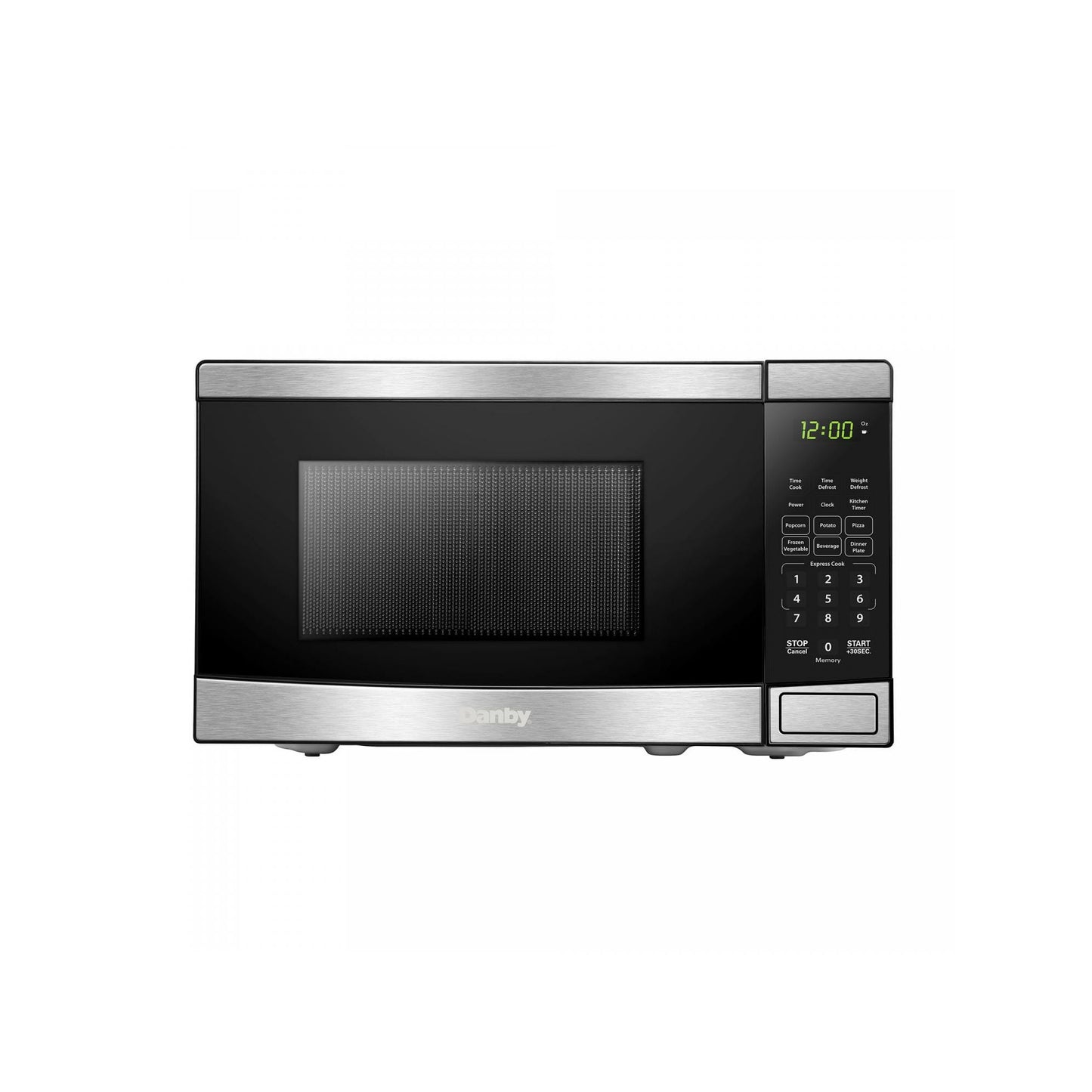 Danby 17" Stainless Steel Countertop Microwave - DBMW0721BBS