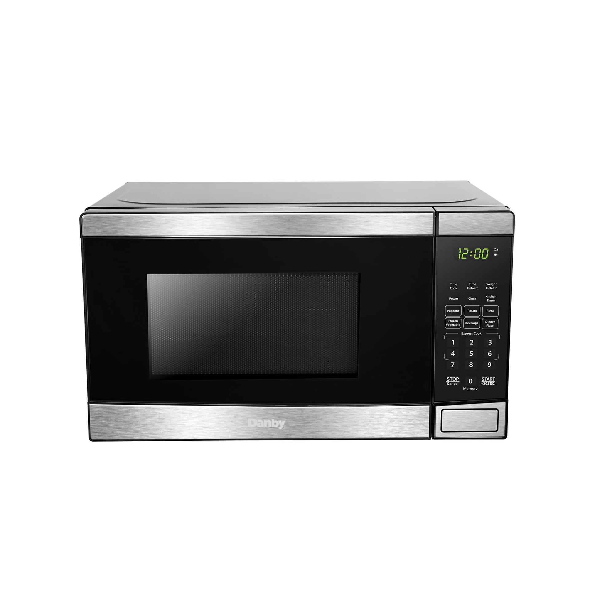 Danby 17" Stainless Steel Countertop Microwave - DBMW0721BBS