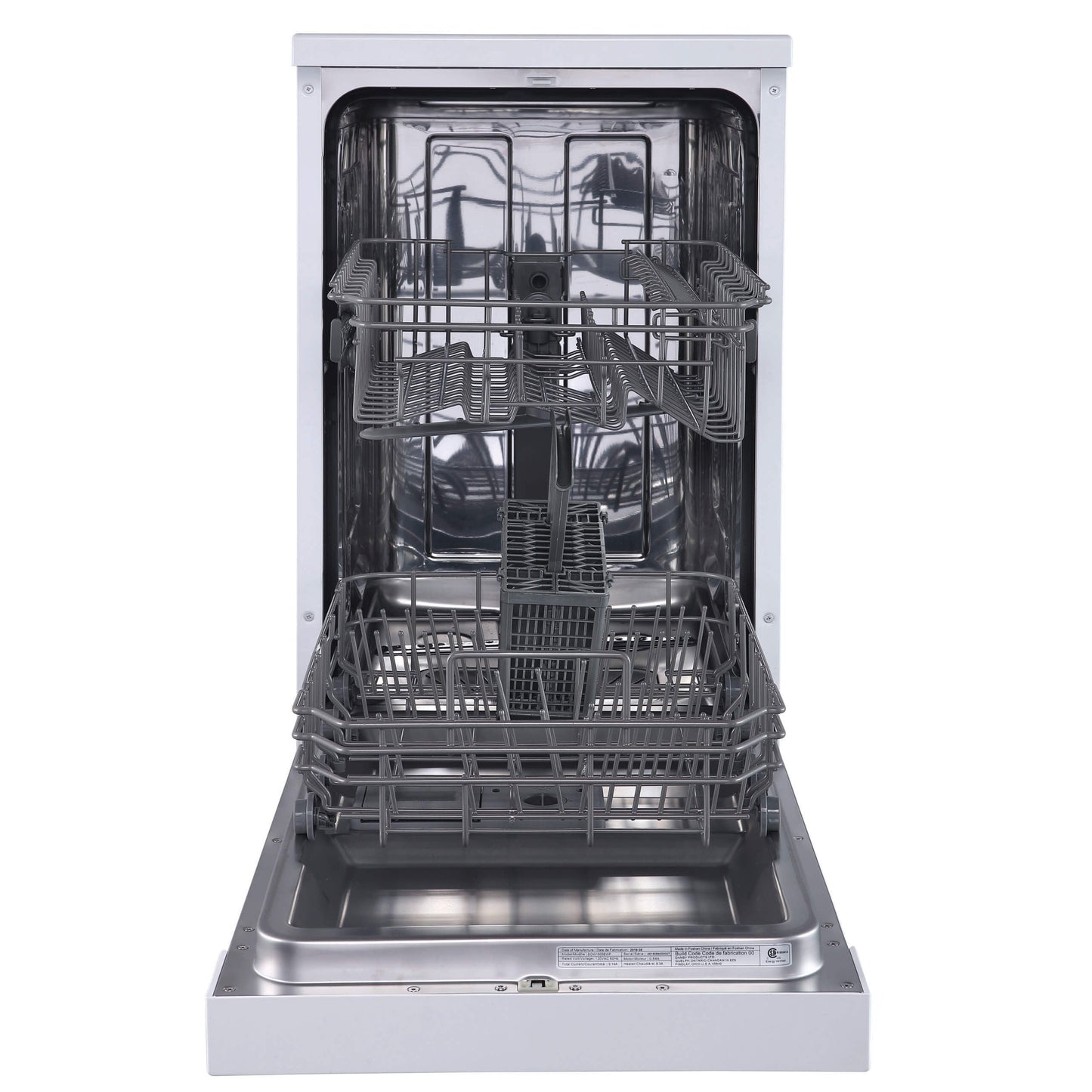 Danby 18" White Portable Dishwasher - DDW1805EWP