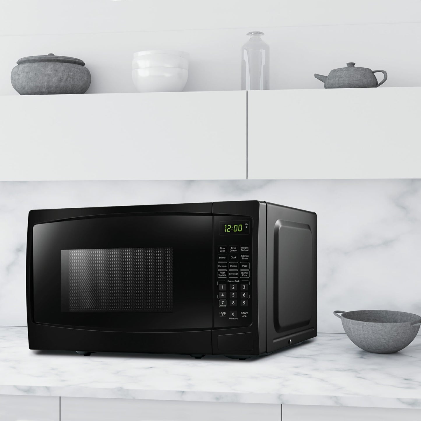 Danby 19" Black Countertop Microwave - DBMW0920BBB