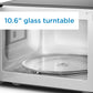 Danby 19" Stainless Steel Countertop Microwave - DBMW0924BBS
