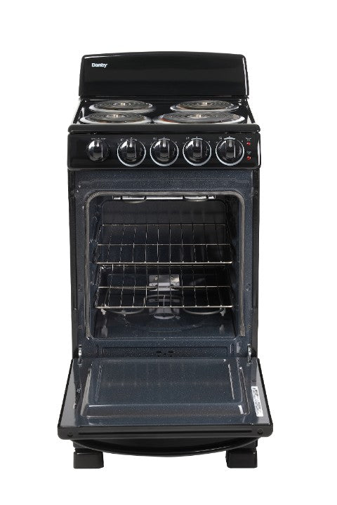 Danby 20 Black 4-Burner Electric Range - DER202B – Kitchen Oasis