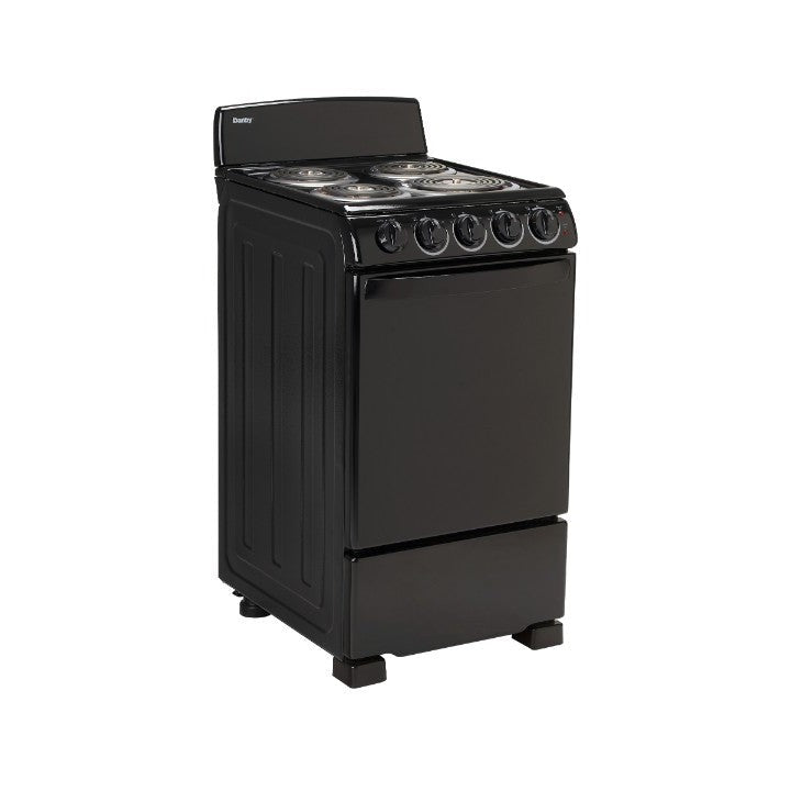 Danby 20" Black 4-Burner Electric Range - DER202B