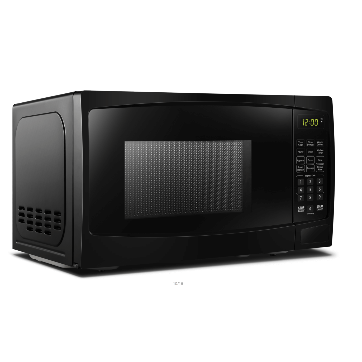 Danby 20" Black Countertop Microwave With Convenience Cooking Controls - DBMW1120BBB