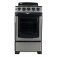 Danby 20" Stainless Steel 4-Burner Electric Range - DER202BSS