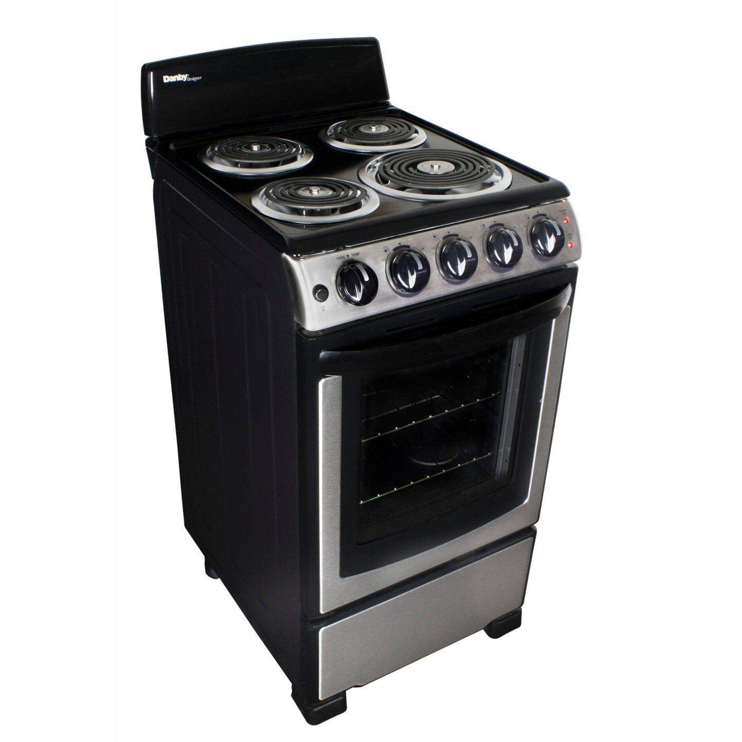 Danby 20" Stainless Steel 4-Burner Electric Range - DER202BSS