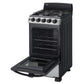 Danby 20" Stainless Steel 4-Burner Gas Range - DR202BSSGLP