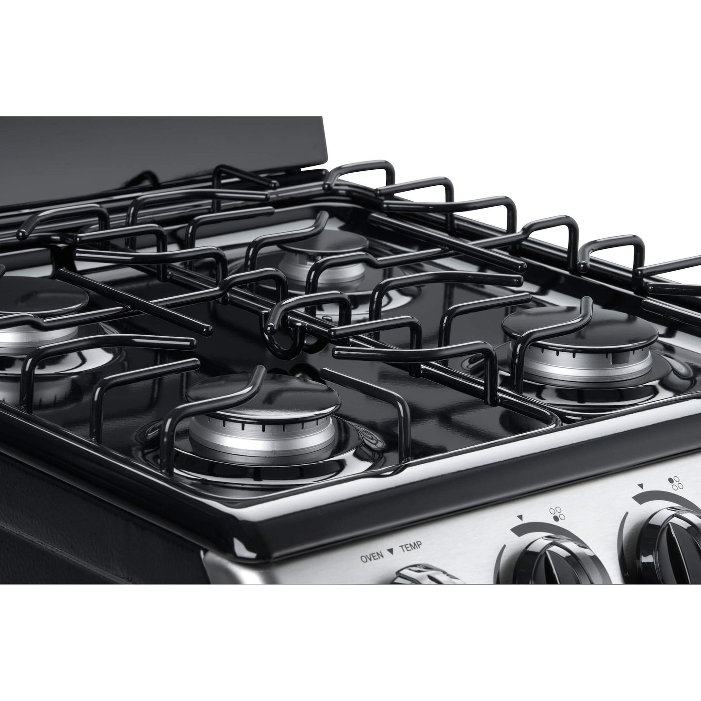 Danby 20" Stainless Steel 4-Burner Gas Range - DR202BSSGLP