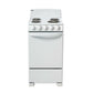 Danby 20" White 4-Burner Electric Range - DER202W