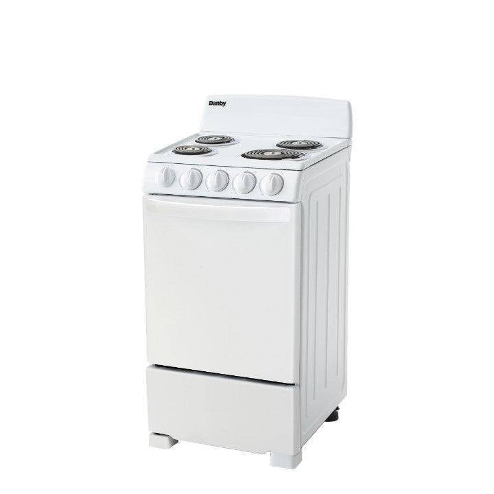 Danby 20" White 4-Burner Electric Range - DER202W