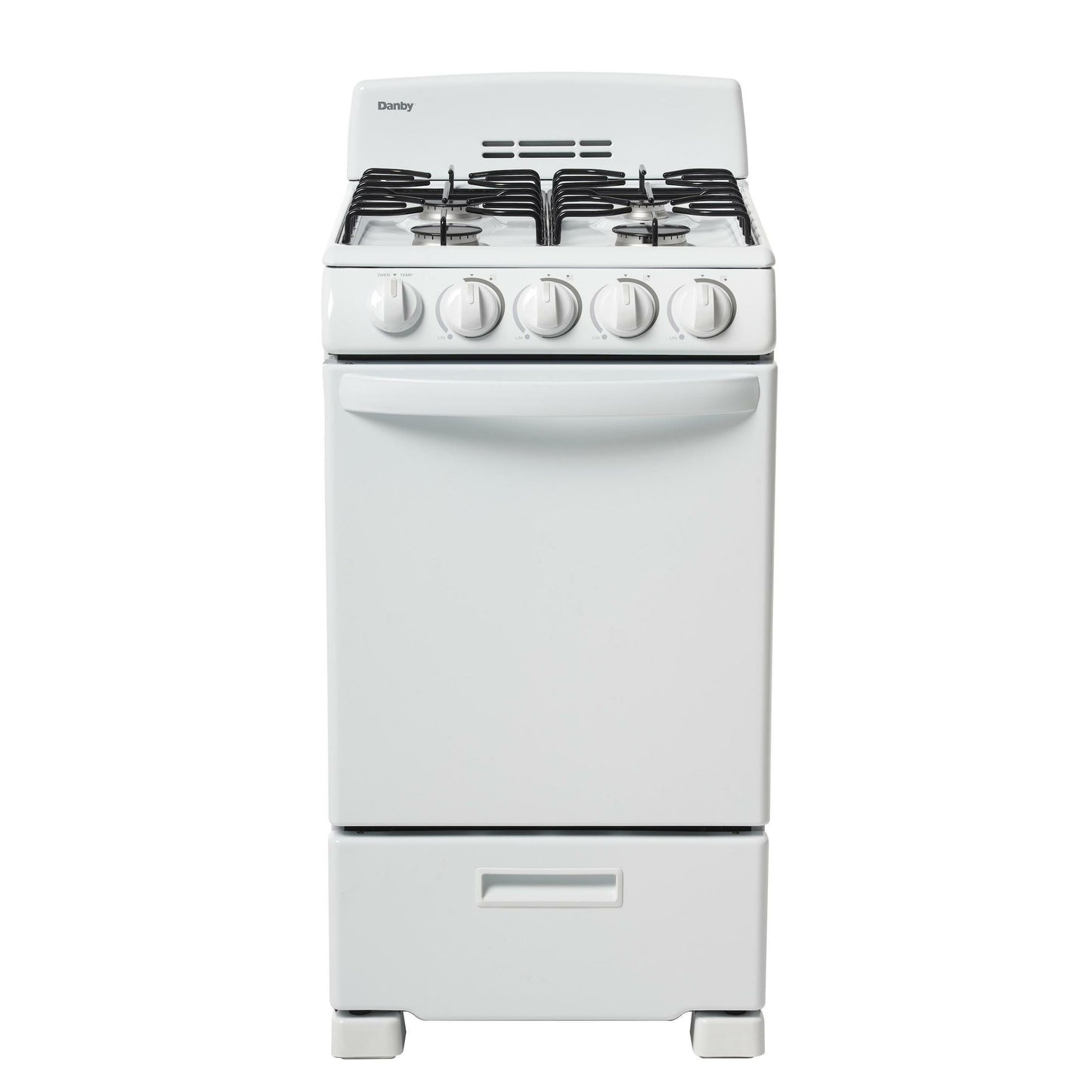 Danby 20" White 4-Burner Gas Range - DR202WGLP