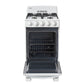 Danby 20" White 4-Burner Gas Range - DR202WGLP