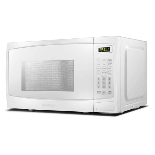 Danby 20" White Countertop Microwave With Convenience Cooking Controls - DBMW1120BWW