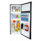Danby 210L Black Apartment Size Top Mount Fridge - DPF074B2BDB-6