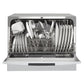 Danby 22" Silver 6-Place Setting Portable Countertop Dishwasher - DDW631SDB