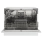 Danby 22" White 6-Place Setting Portable Countertop Dishwasher - DDW621WDB