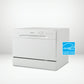 Danby 22" White 6-Place Setting Portable Countertop Dishwasher - DDW621WDB