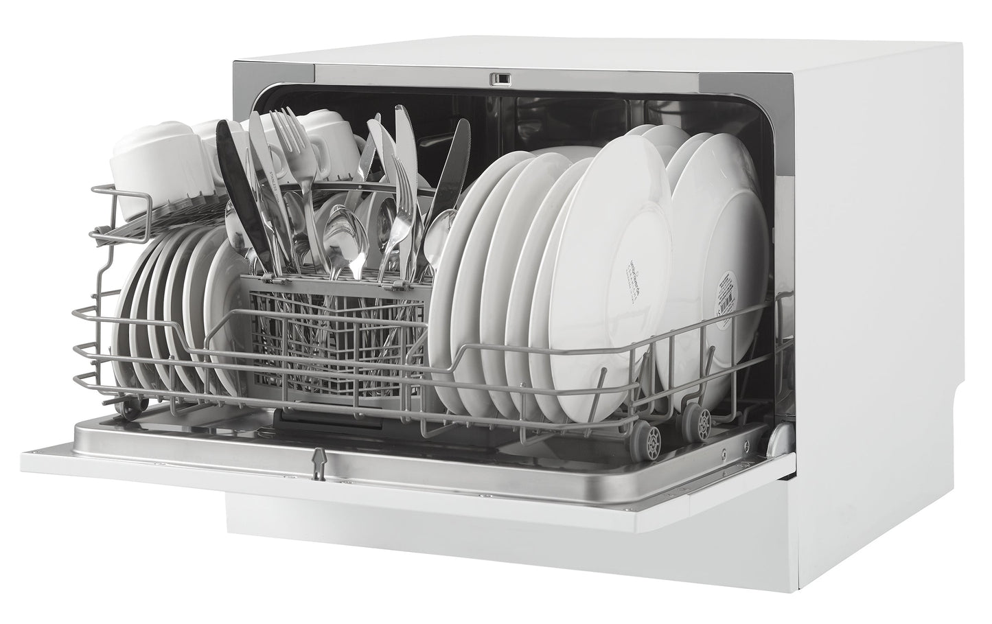 Danby 22" White 6-Place Setting Portable Countertop Dishwasher - DDW621WDB