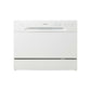 Danby 22" White 6-Place Setting Portable Countertop Dishwasher - DDW621WDB